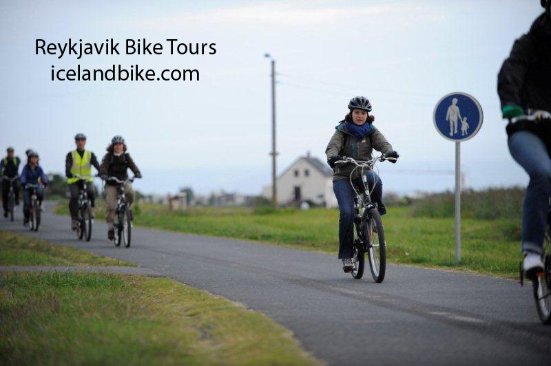 Bicycle route Reykjavik