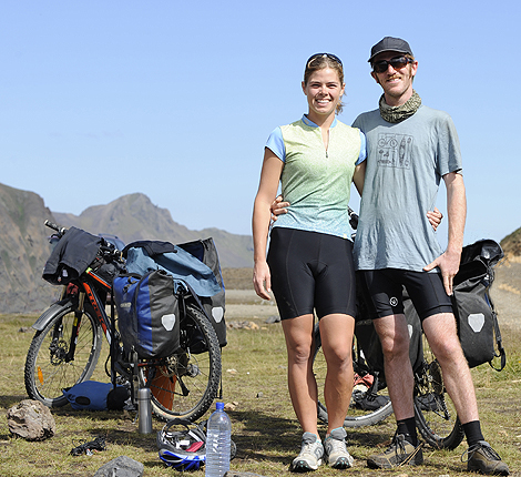 Touring bikes for rent in Iceland