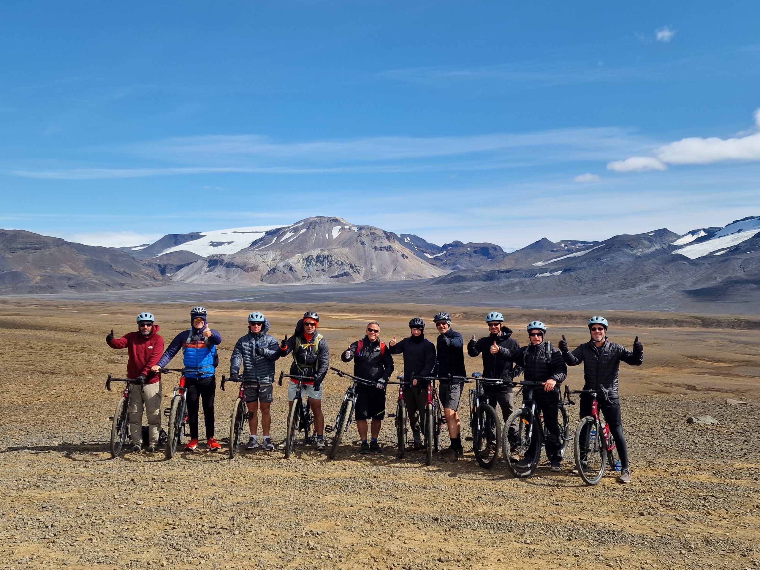 Bicycle tours in the Icelandic wilderness with Reykjavik Bike Tours.